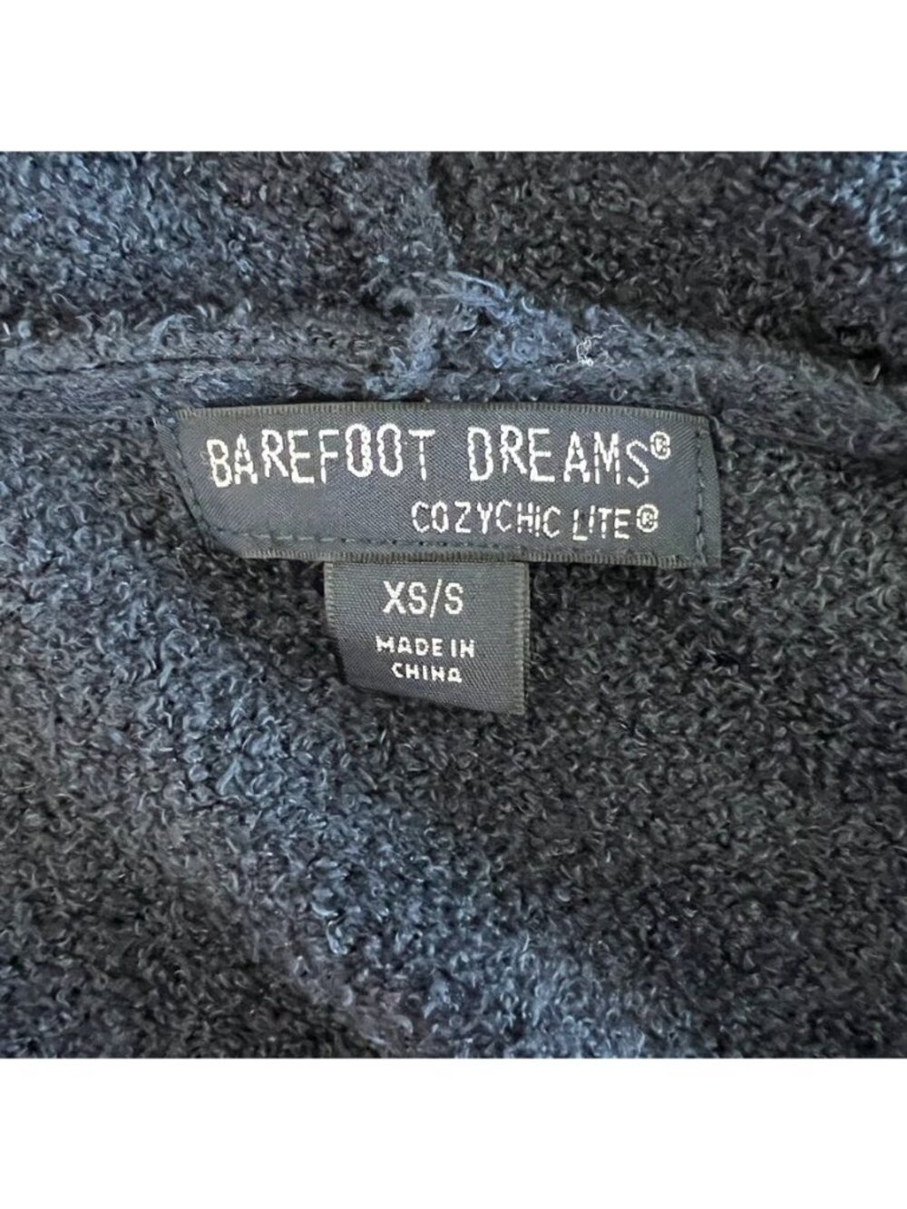 Barefoot Dreams CozyChic Ultra Lite Hooded Cardigan Duster Size S Buttery Soft - Picture 4 of 11